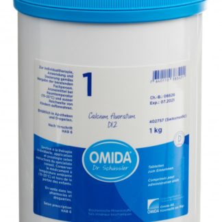 Omida Schüssler Nr1 Calcium fluoratum Tabl D 12 Ds 1000 g