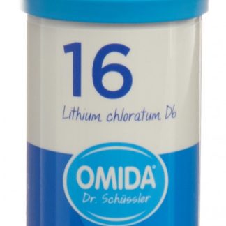 Omida Schüssler Nr16 Lithium chloratum Tabl D 6 Ds 100 g