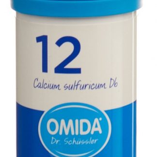 Omida Schüssler Nr12 Calcium sulfuricum Tabl D 6 Ds 100 g