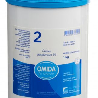 Omida Schüssler Nr2 Calcium phosphoricum Tabl D 6 Ds 1000 g