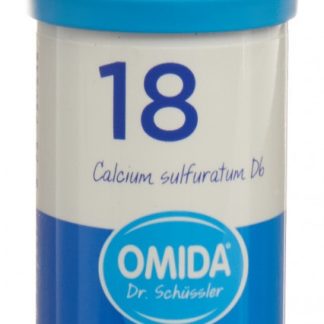 Omida Schüssler Nr18 Calcium sulfuratum Tabl D 6 Ds 100 g