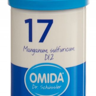 Omida Schüssler Nr17 Manganum sulfuricum Tabl D 12 Ds 100 g