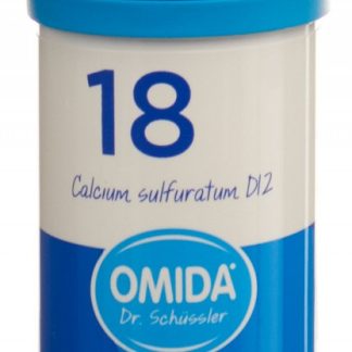 Omida Schüssler Nr18 Calcium sulfuratum Tabl D 12 Ds 100 g