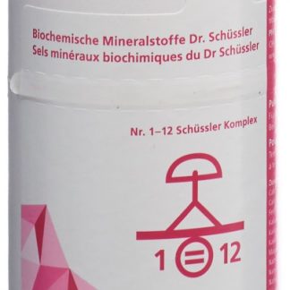 PHYTOMED SCHÜSSLER Komplex Trituration Nr. 1-12 80 g