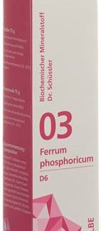 PHYTOMED SCHÜSSLER Nr3 Ferrum phosphoricum Salbe D 6 500 g