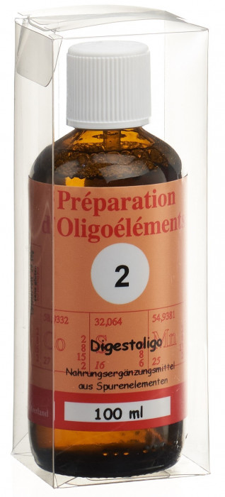 Bioligo POE 2 Digestoligo Préparation d'oligoéléments/Radis noir Fl 100 ml