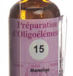 Bioligo POE 15 Menoligo Préparation d'oligoéléments/Yam Fl 100 ml