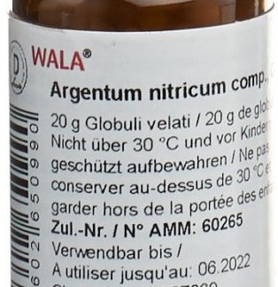 Wala Argentum nitricum comp. Glob Fl 20 g