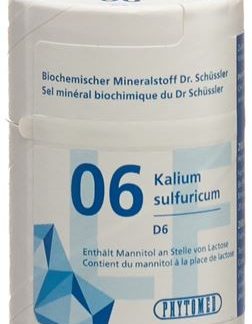 PHYTOMED SCHÜSSLER Nr6 Tabl D 6 lactosefrei 2000 Stk