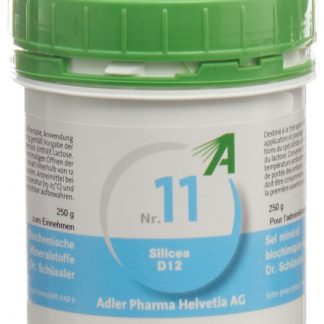 Biochemische Mineralstoffe Dr. Schüssler Nr.11 Silicea D12 250 g