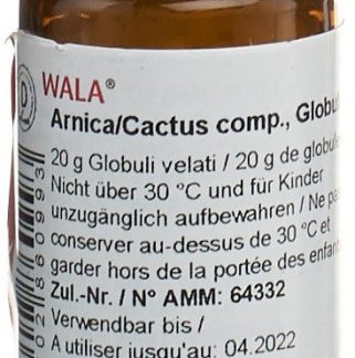 WALA Arnica / Cactus comp., Globuli velati 20 g