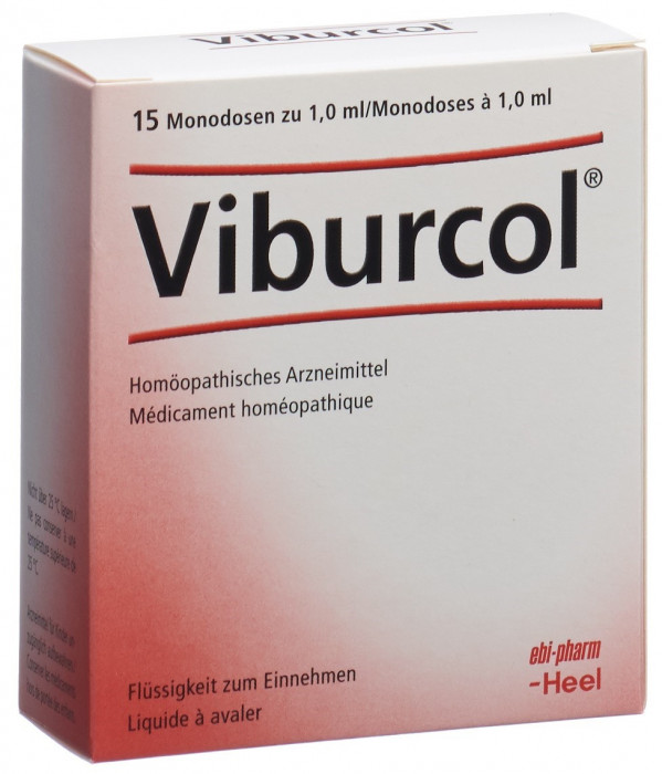 Viburcol Flüssigkeit zum Einnehmen 15 Monodos 1 ml