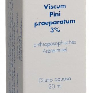 Iscador Viscum Pini praeparatum 3 % Dilutio aquosa 20 ml