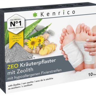 Kenrico Kräuterpflaster mit Zeolith 10 Stk