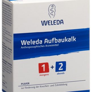 Weleda Aufbaukalk 1+2 Plv 2 Glas 45 g