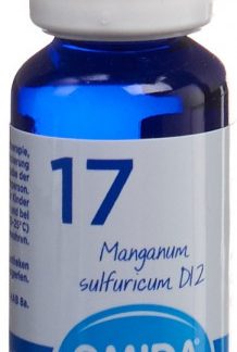 Omida Schüssler Nr17 Manganum sulfuricum Dil D 12 Fl 30 ml