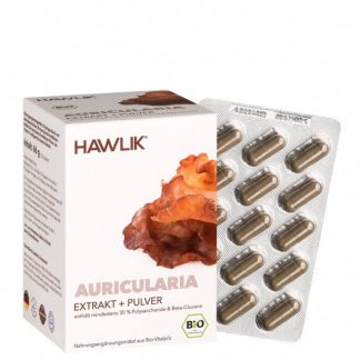 Hawlik Auricularia Extrakt + Pulver Kaps 120 Stk
