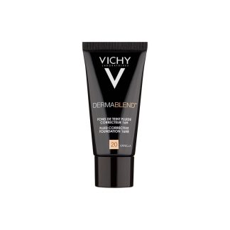 Vichy Dermablend Concealer Fluid Foundation 16h 20 Vanilla 30ml