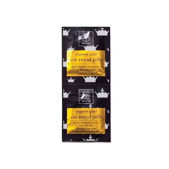 Apivita Express Gold Royal Jelly Firming Mask 2utsX8ml