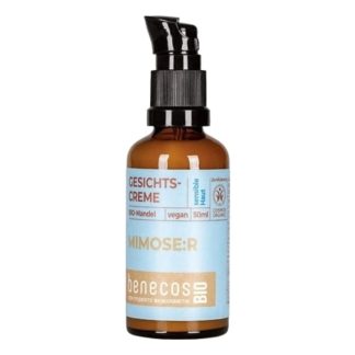 Benecos Crema Facial Piel Sensible Almendra Bio Vegan 50ml