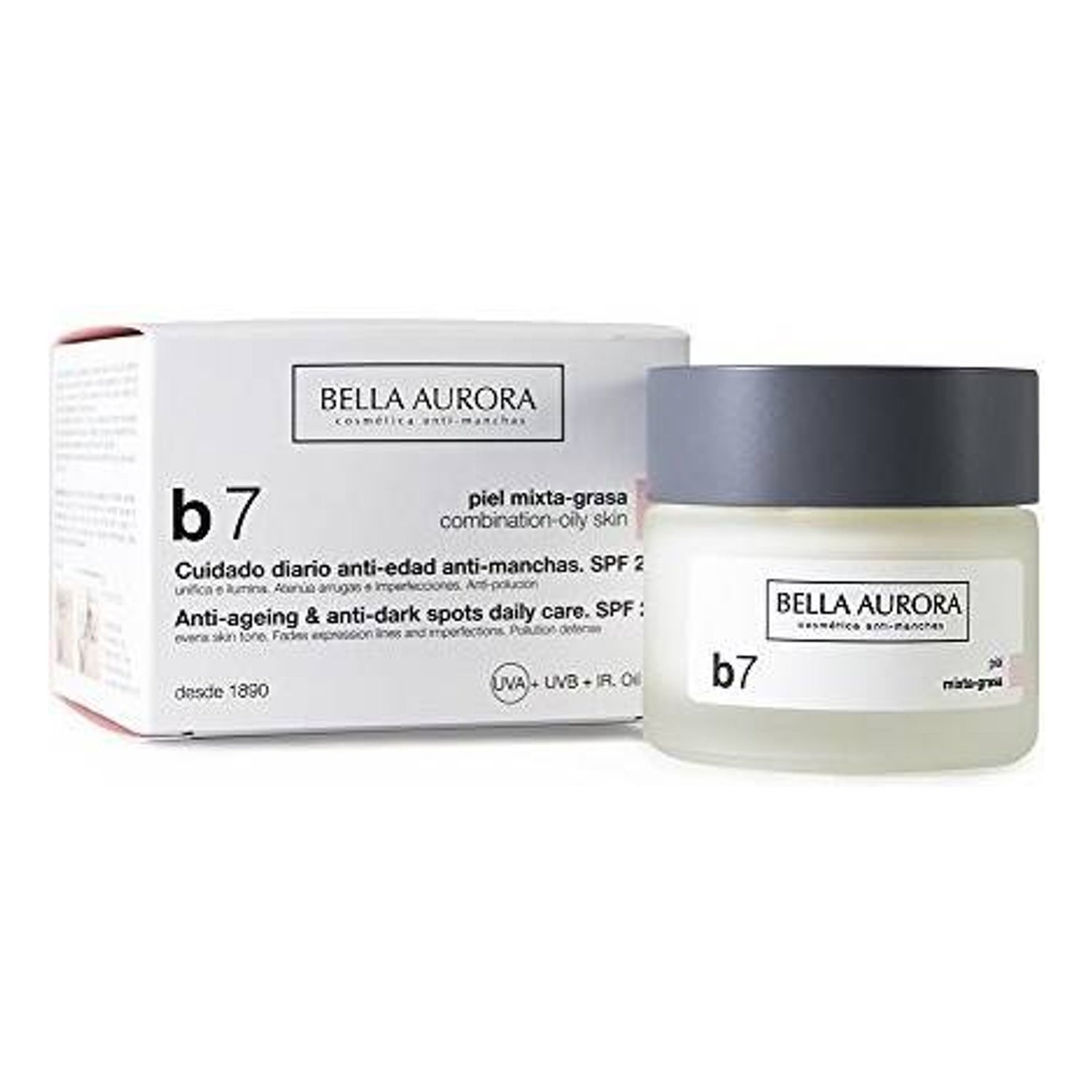 Bella Aurora B7 Anti-Blemish Cream Spf15 Mixed Skin 50ml
