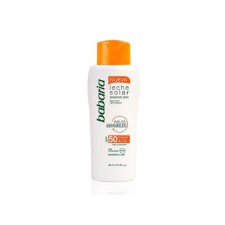 Babaria Sensitive Skin Body Milk Spf50 Sensitive Skin Water