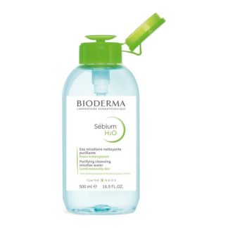Bioderma Sebium H2o with Pump Dispenser 500 Cc