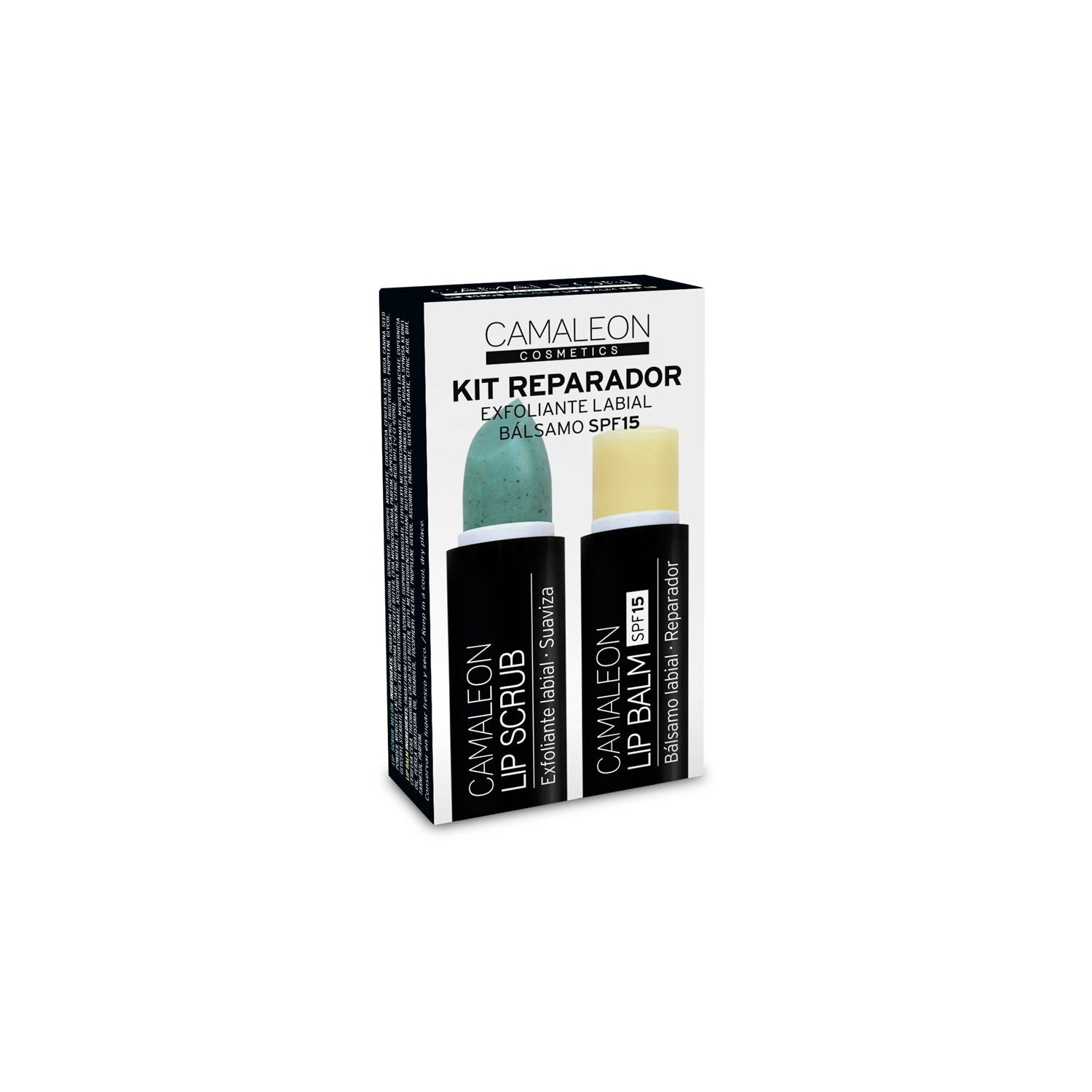 Camaleon Kit Lip Balm + Melon Lip Scrub 4g