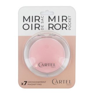 Vitry Round Pink Handbag Mirror 1 Unit