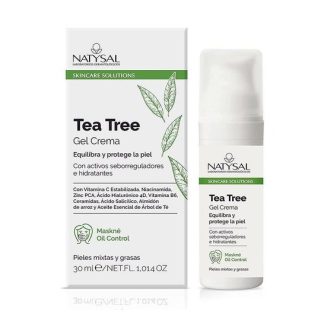 Natysal Gel Crema Facial Arbol Del Te 30ml