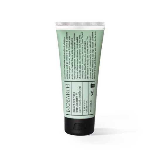 Bioearth Green Tea Purifying Cream Facial Mask 100ml