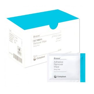 Coloplast Adhesive Remover Wipe Adhesive Remover Ostomy 30 U