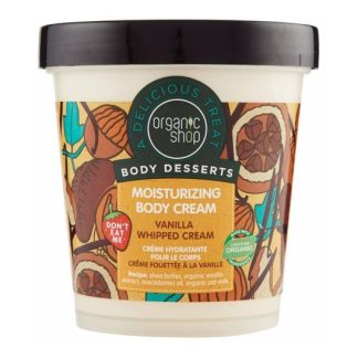 Organic Shop Moisturizing Body Cream Vanilla 450ml