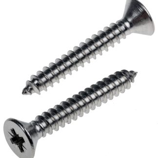 Vite autofilettante a Svasata in Acciaio inox RS PRO, filettatura 10, L 32mm, guida Pozidriv