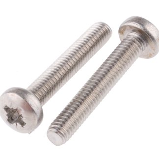 Vite metrica a testa Conica RS PRO M4, in Acciaio inox, 25.0mm
