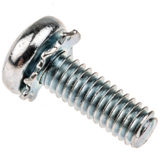 Vite a testa bombata Conica in Acciaio Zincato lucido RS PRO, filettatura M4 x 12mm, guida a , guida Pozidriv