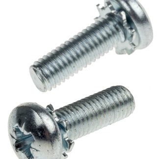 Vite a testa bombata Conica in Acciaio Zincato lucido RS PRO, filettatura M5 x 16mm, guida a , guida Pozidriv