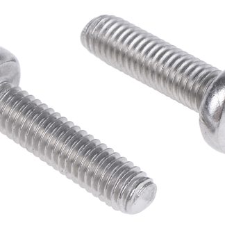 Vite metrica a testa Conica RS PRO M4, in Acciaio inox, 16.0mm
