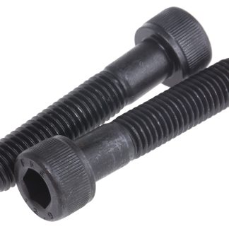 Vite a brugola esagonale in acciaio Nero, auto-colorante RS PRO, filettatura M12 x 60mm