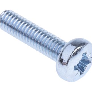 Vite metrica a testa Conica RS PRO M4, in Acciaio, 16.0mm