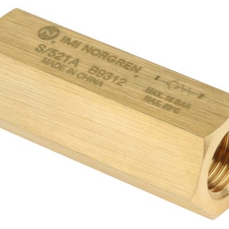 Valvola di non ritorno, Norgren S/521, serie S/521, ingresso G 1/4 Femmina, uscita G 1/4 Femmina, da 0.3 to 16 bar max
