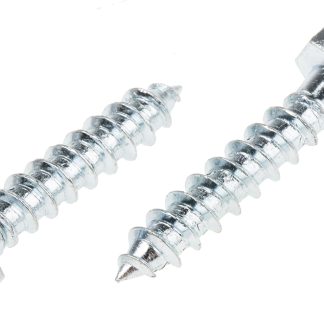 Vite a testa piana RS PRO in Acciaio Zincato lucido, filettatura 6mm, lunghezza 30mm