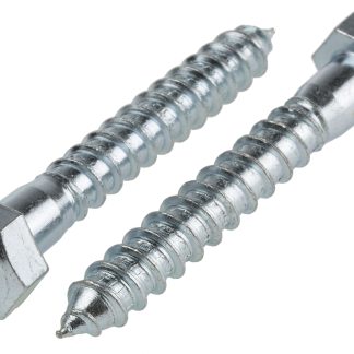 Vite a testa piana RS PRO in Acciaio Zincato lucido, filettatura 12mm, lunghezza 80mm