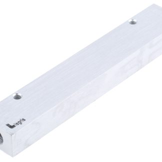 Manifold pneumatico filettato Legris, serie 3311, 1 ingresso G 1/4 Femmina, 6 uscite G 1/8 Femmina, in Alluminio