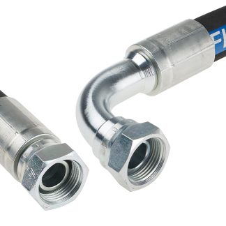Tubo idraulico RS PRO, lungo 754mm, Øint 3/4poll, connettore A: , connettore A: Straight G 3/4 Femmina, B: , B: G 3/4