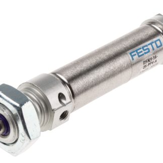 Cilindro pneumatico Festo DSNU 33973, Doppio effetto, foro da 16mm, corsa 25mm, M5, 10 bar max