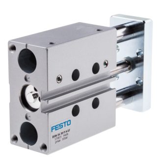 Cilindro guidato Festo serie DFM 170835, corsa 30mm, foro da 16mm, Doppio effetto, 10 bar max