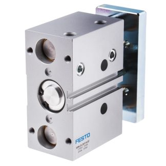 Cilindro guidato Festo serie DFM 170847, corsa 20mm, foro da 25mm, Doppio effetto, 10 bar max