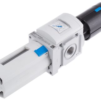 Filtro regolatore Festo MS6-LFR, attacco G 1/2, filtrazione 40μm, filettatura G, 20 bar max