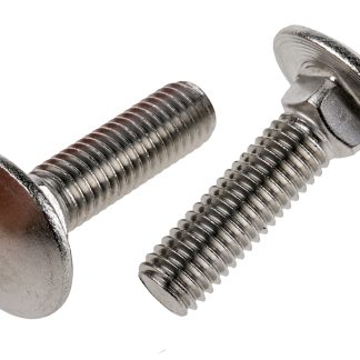 Bullone a testa piana in Acciaio inox Liscio RS PRO, filettatura M10, lunghezza 40mm